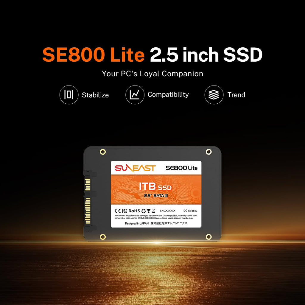 1TB 2.5 SATA III Internal Solid State Drive J908436