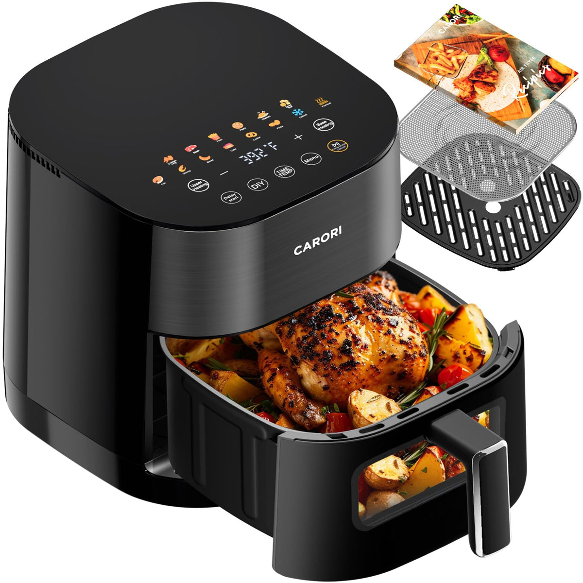 14-in-1 6Qt Air Fryer with Viewing Window D50921