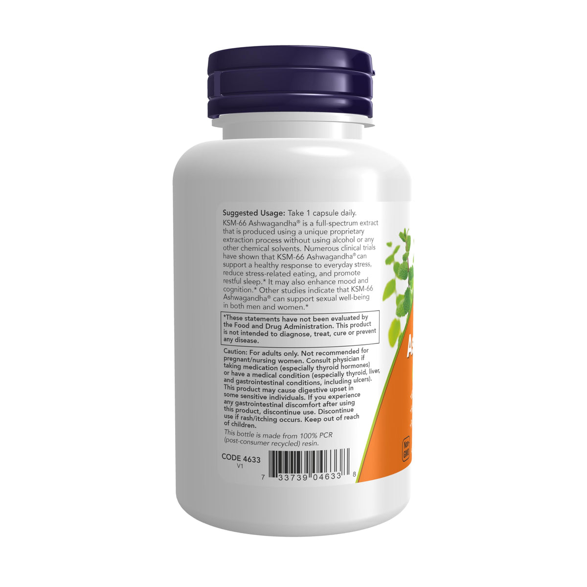 Ashwagandha 90 Veg Caps Q7754