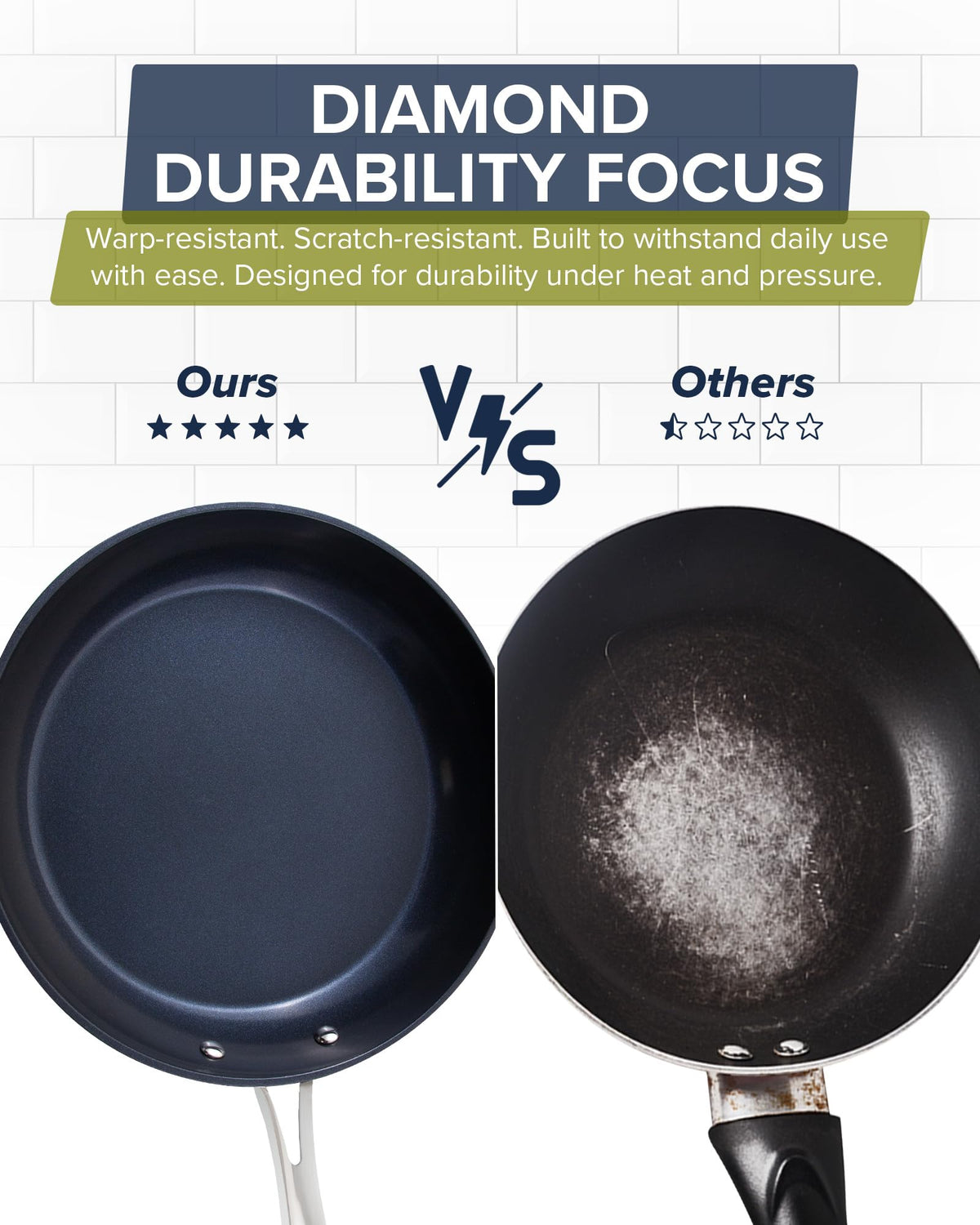 Non Stick Pots and Pans Set V3592