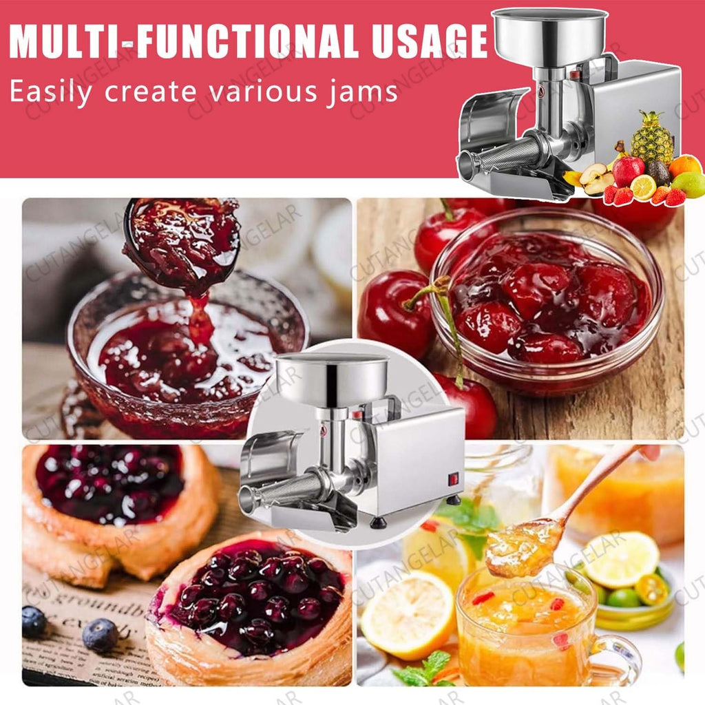 450W Stainless Steel Electric Tomato Strainer X573