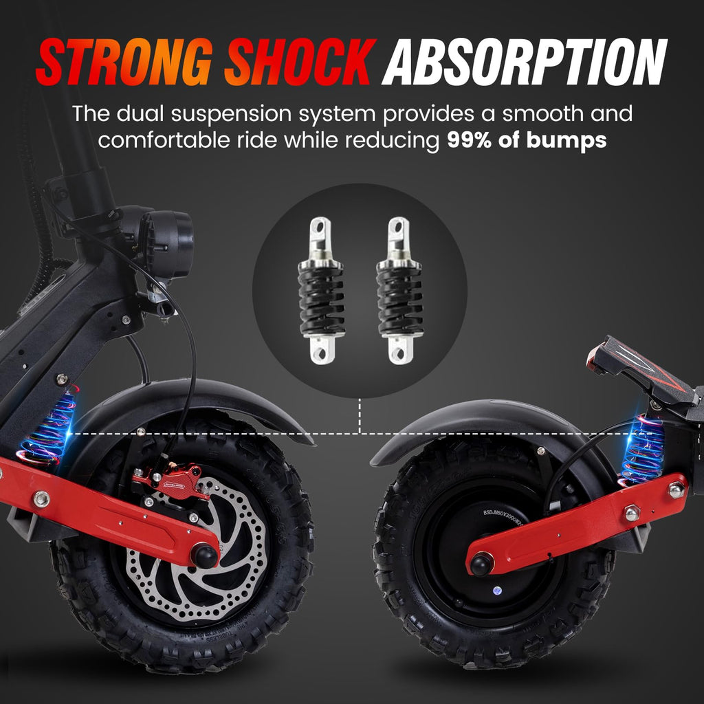 Electric Scooter with Seat A5550
