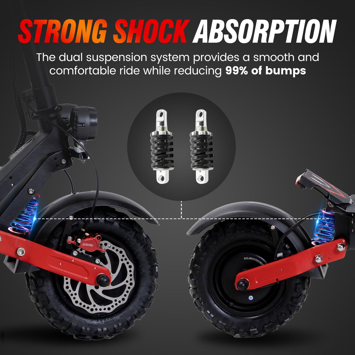 Electric Scooter with Seat A5550