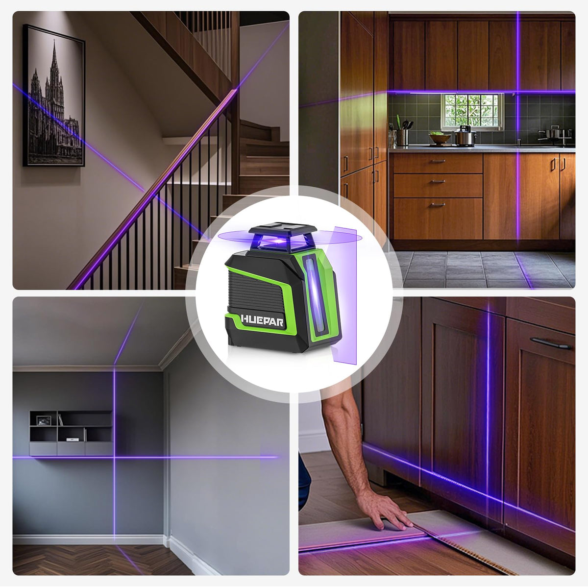 360° Self Leveling Laser Level with Pulse Mode Z76322