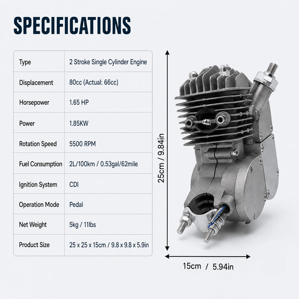 2 Stroke Bicycle Engine Kit L5356