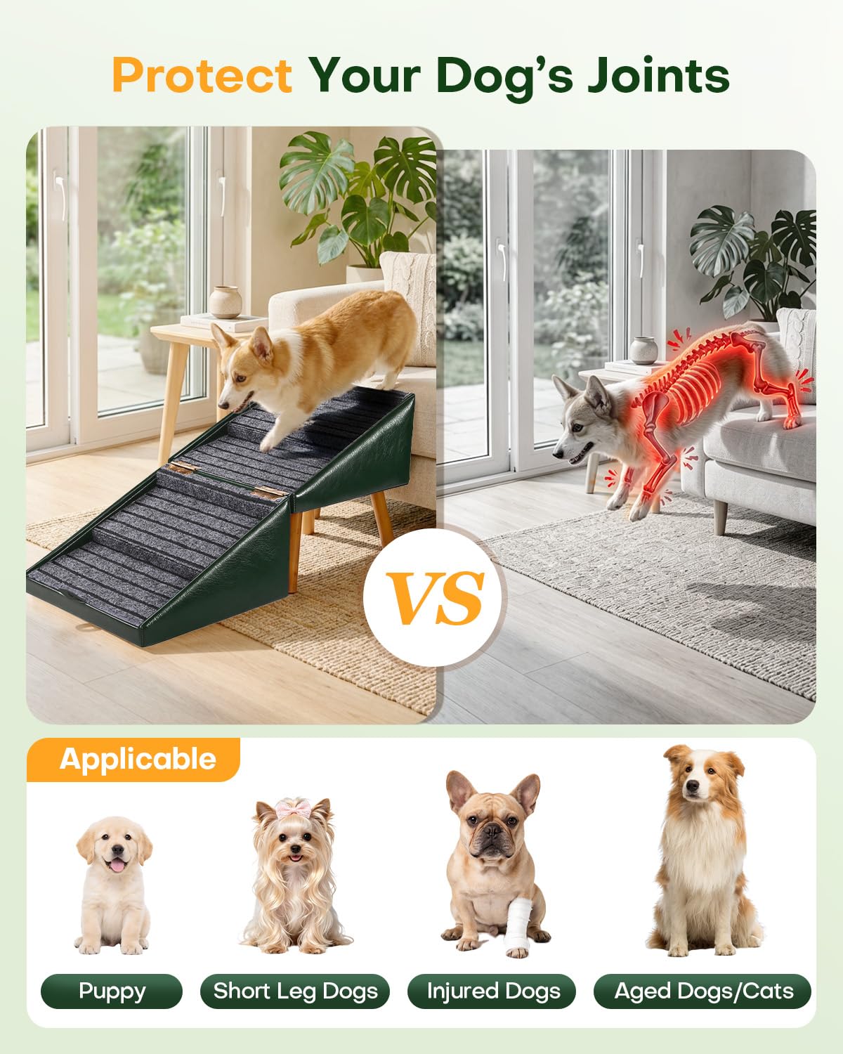 Foldable Dog Stairs and Ottoman M579774