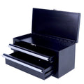 Black Mini Metal Tool Box with Drawers R560086