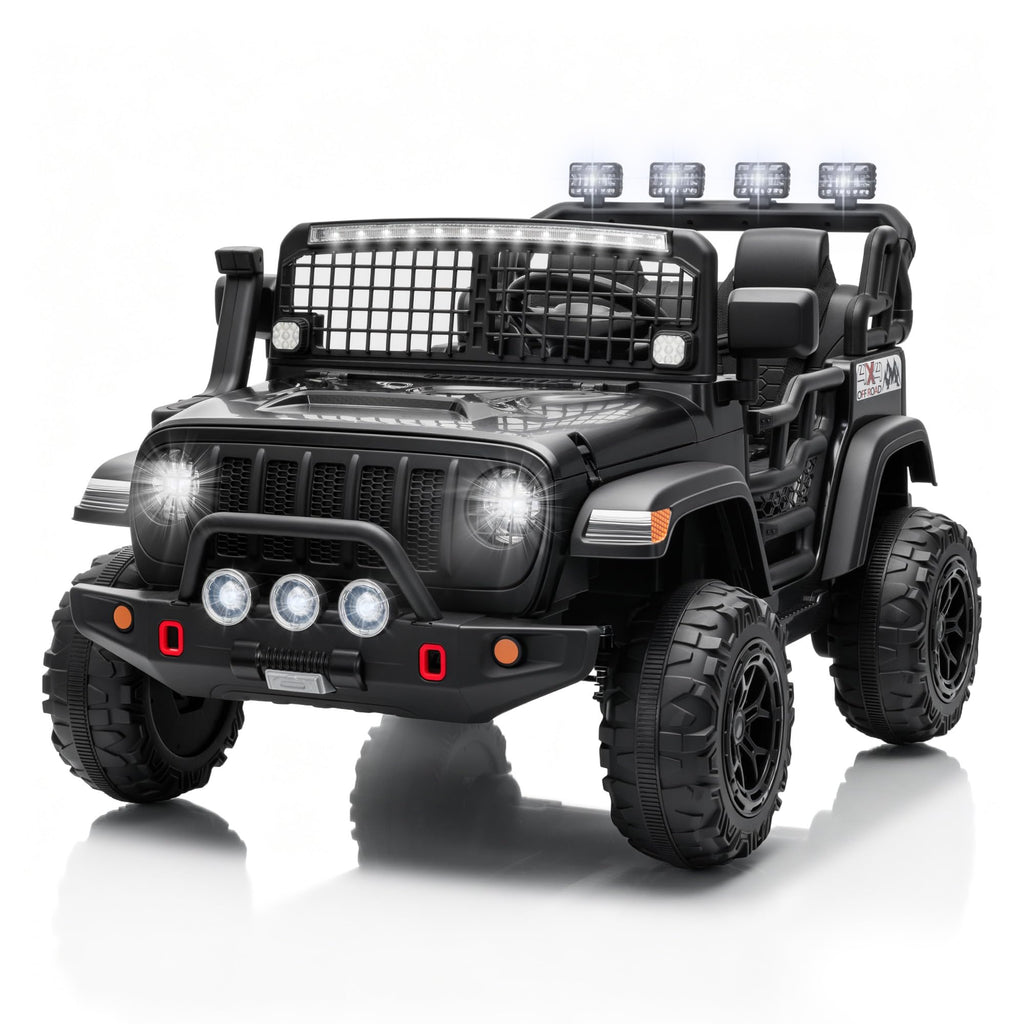 Black 2 Seater 24V Ride On Car H154584