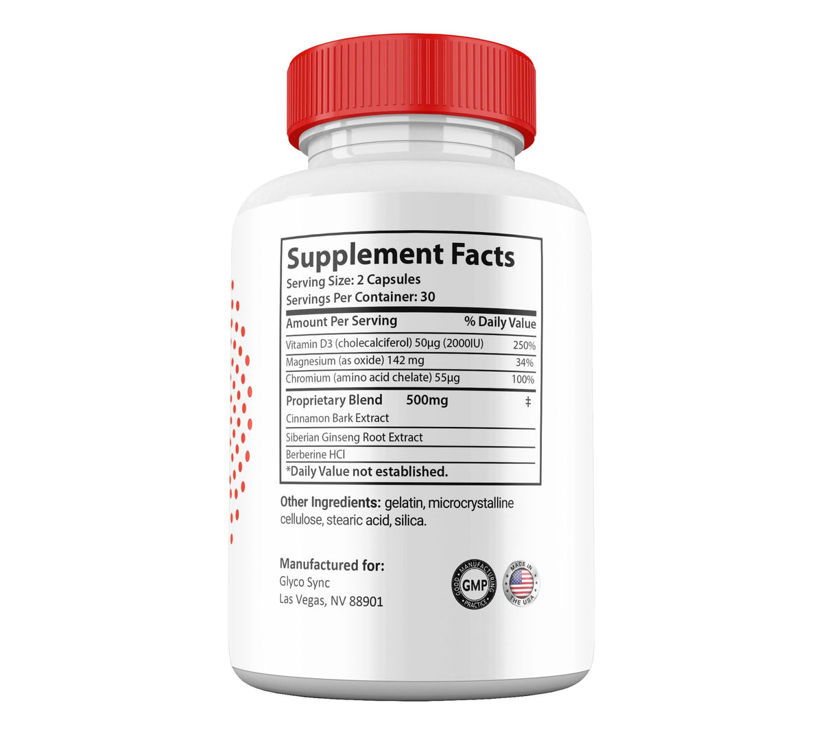 90 Capsules Glyco Sync Supplement A2535