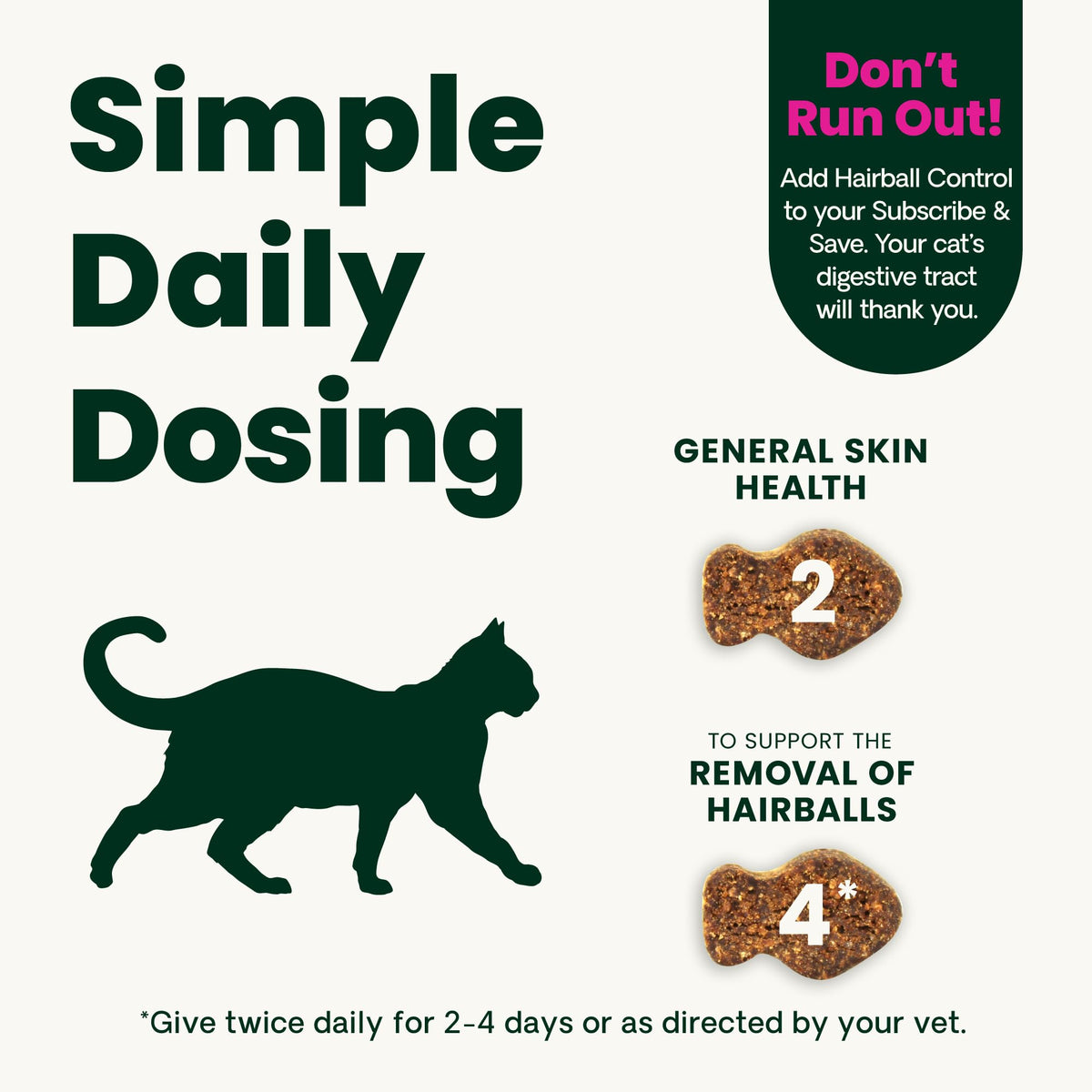 Hairball Control Chicken Chews B72318