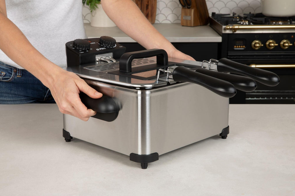 4.5L Stainless Steel Electric Deep Fryer with Basket K312