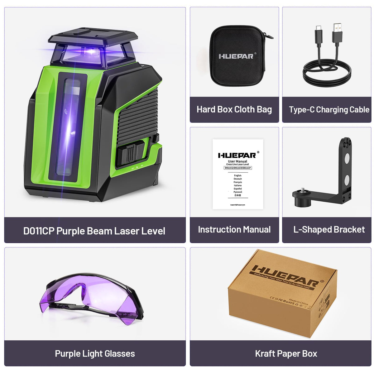 360° Self Leveling Laser Level with Pulse Mode Z76322