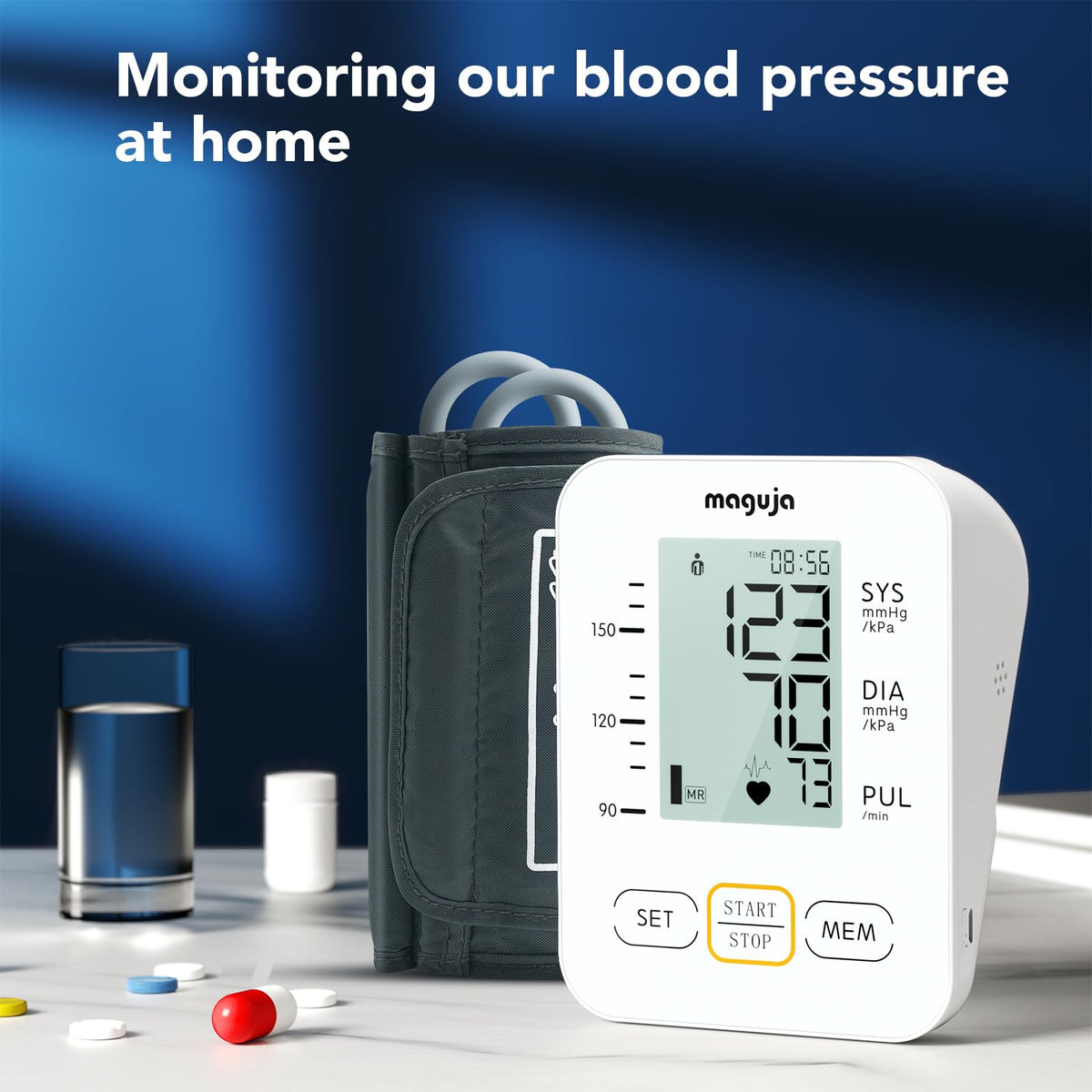 Blood Pressure Monitors with Large Cuff M8798