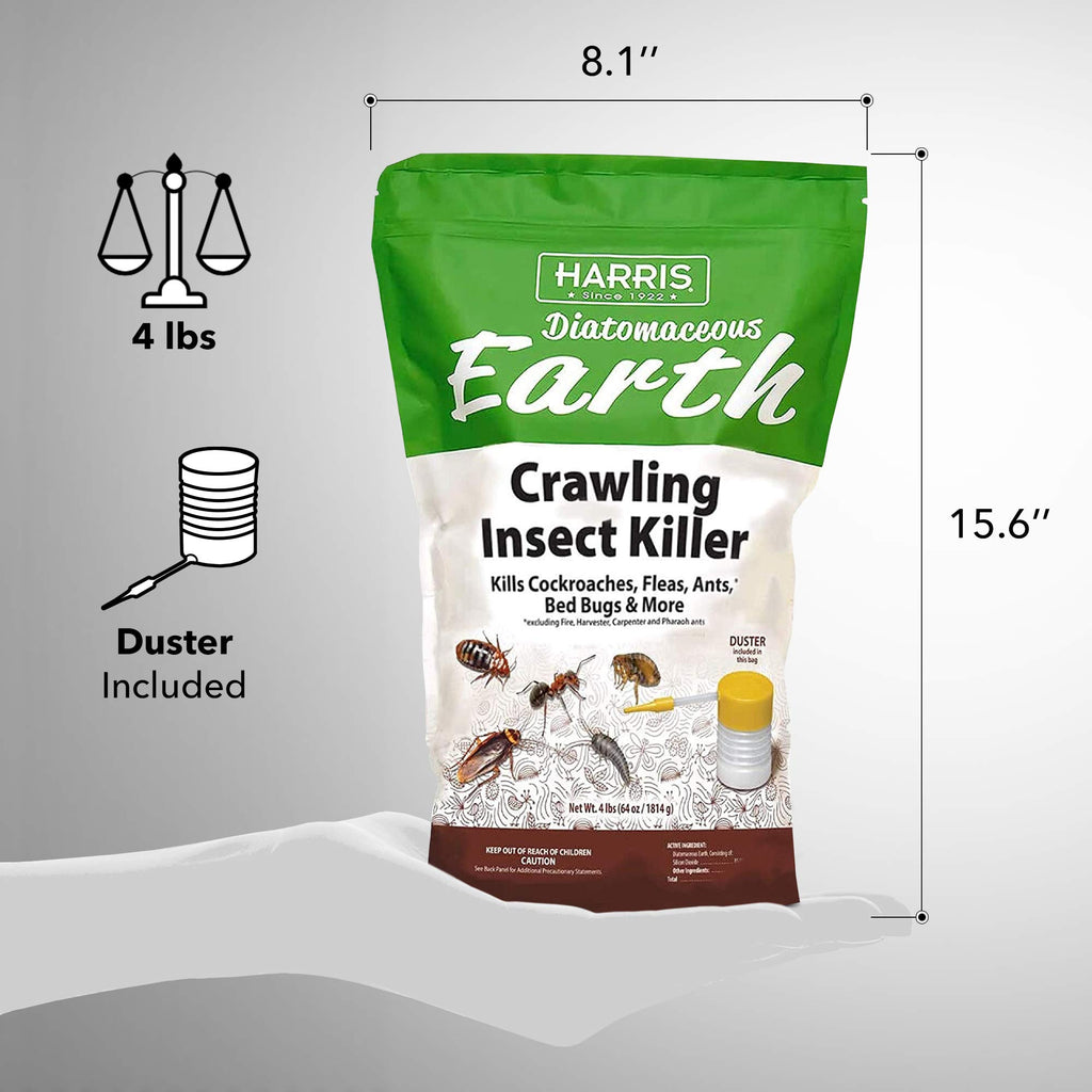 Diatomaceous Earth Crawling Insect Killer 4lb S469