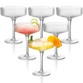 Champagne Coupe Glasses Set of 6, 8 oz Crystal Cocktail Glassware G57763