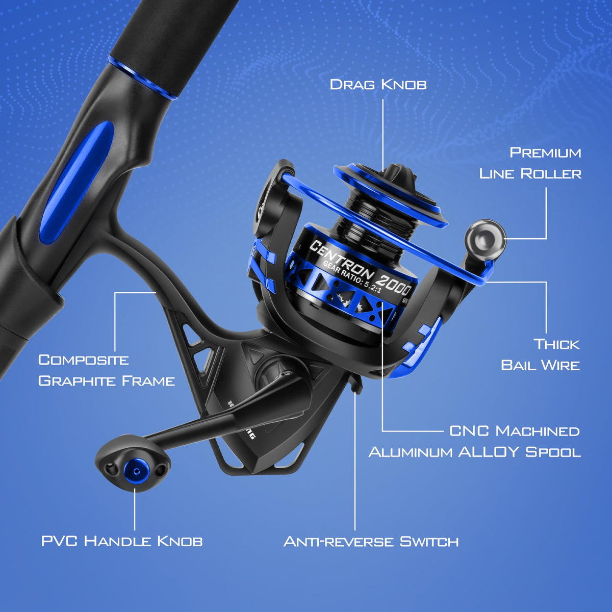 Fishing Rod and Reel Combo P2299