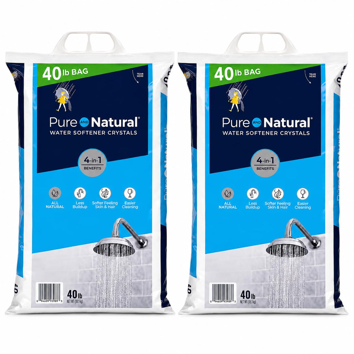 Water Softener Salt Crystals 40 lb Bags D188400