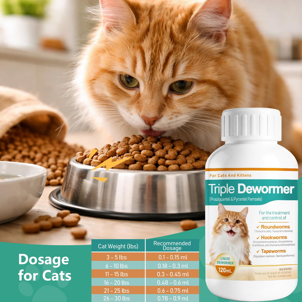 Liquid Cat Dewormer 120 mL P439117