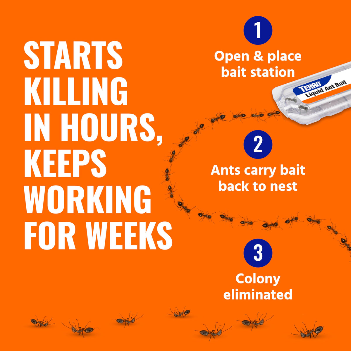 Liquid Ant Killer Bait Stations 12-Pack L9854