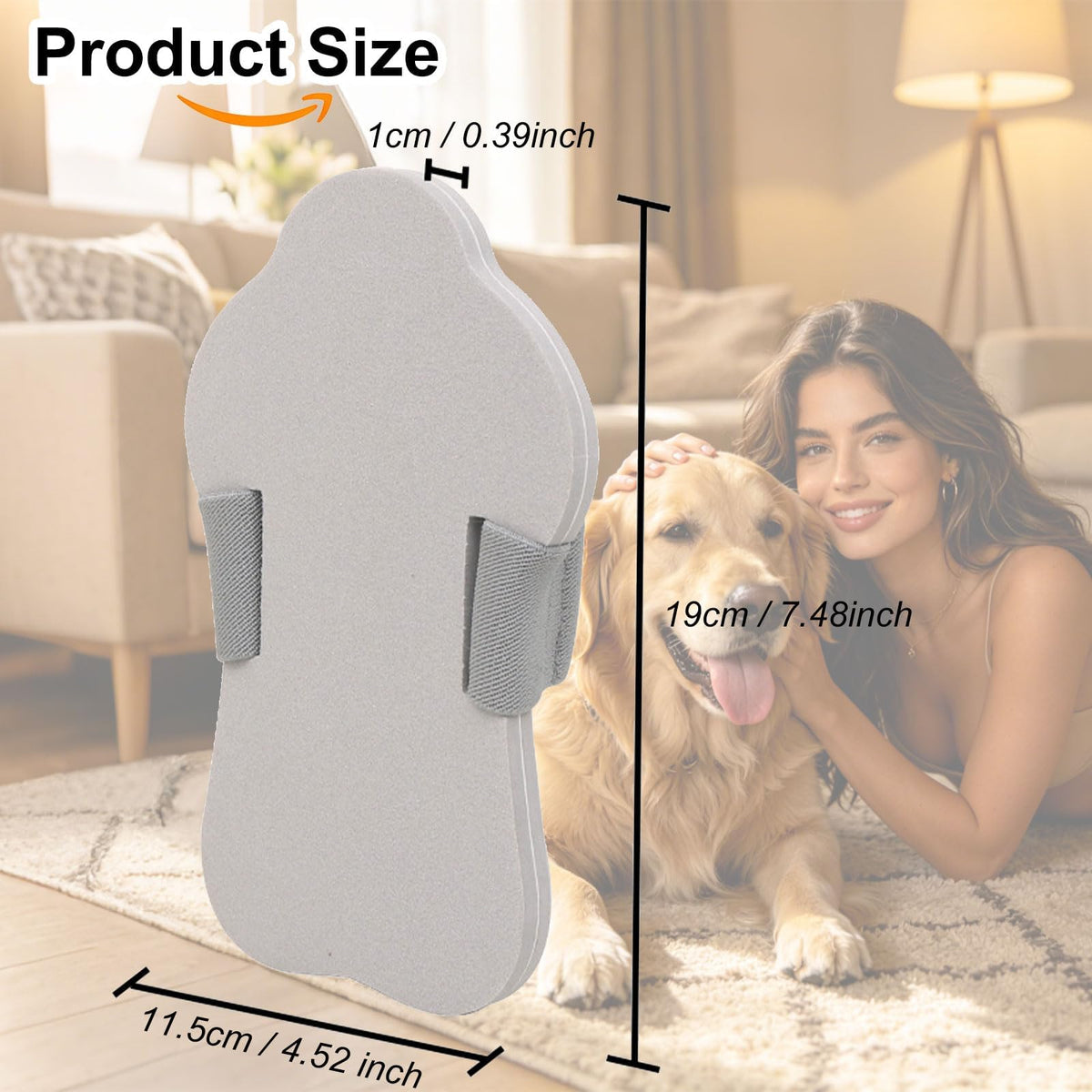 Dog Nail Scratch Board with Hand Strap Y626913