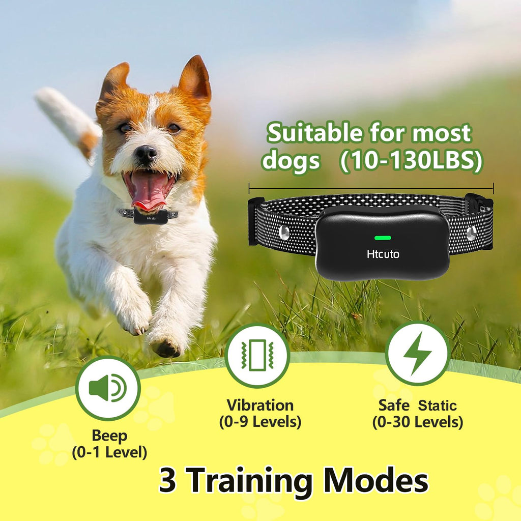 Wireless Dog Fence and Remote Training Collar, IPX7 Waterproof, 185 Days Rechargeable Battery X905
