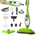 8 in 1 Handheld Steam Mop with 2 Washable Scrub Pads C4398