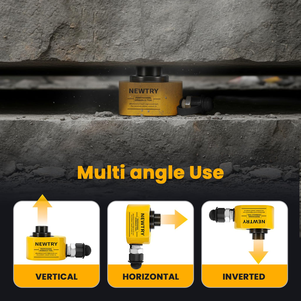 10T Low Profile Hydraulic Ram Jack V7832