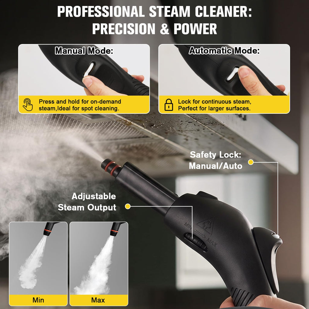 4.5 Bar 300°F Steam Cleaner J7947