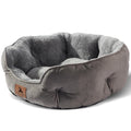 Small Dog Cat Pet Bed Machine Washable Grey 20 inches L71777