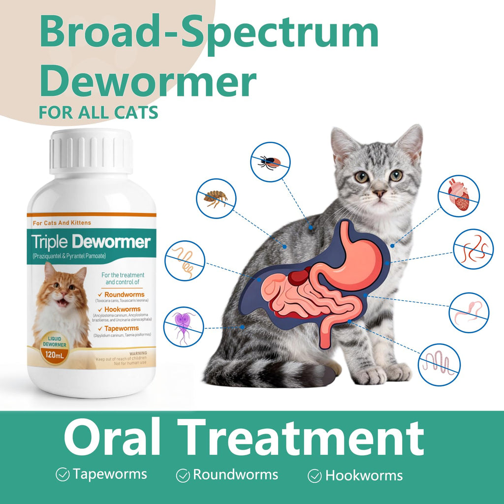 Liquid Cat Dewormer 120 mL P439117
