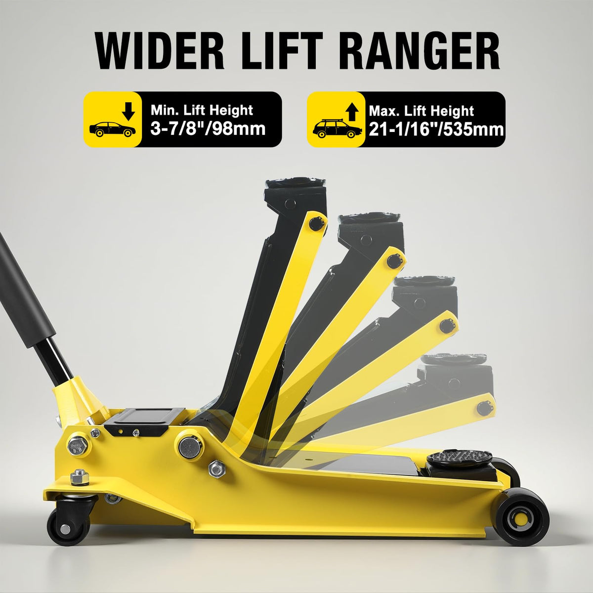 3.5 Ton Low Profile Hydraulic Floor Jack P50145