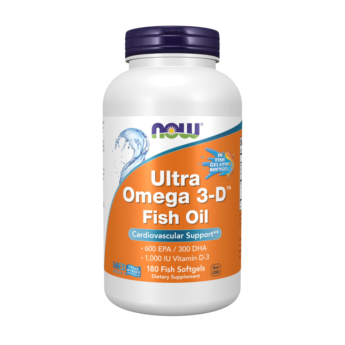 Omega-3 Fish Oil 180 Softgels O448742