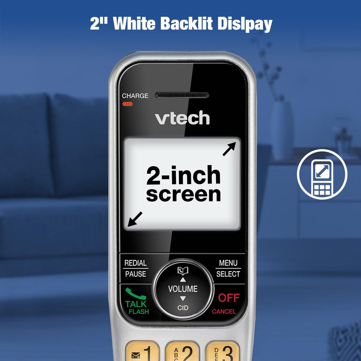 2-Handset Cordless Phone System with Call Block Q7291