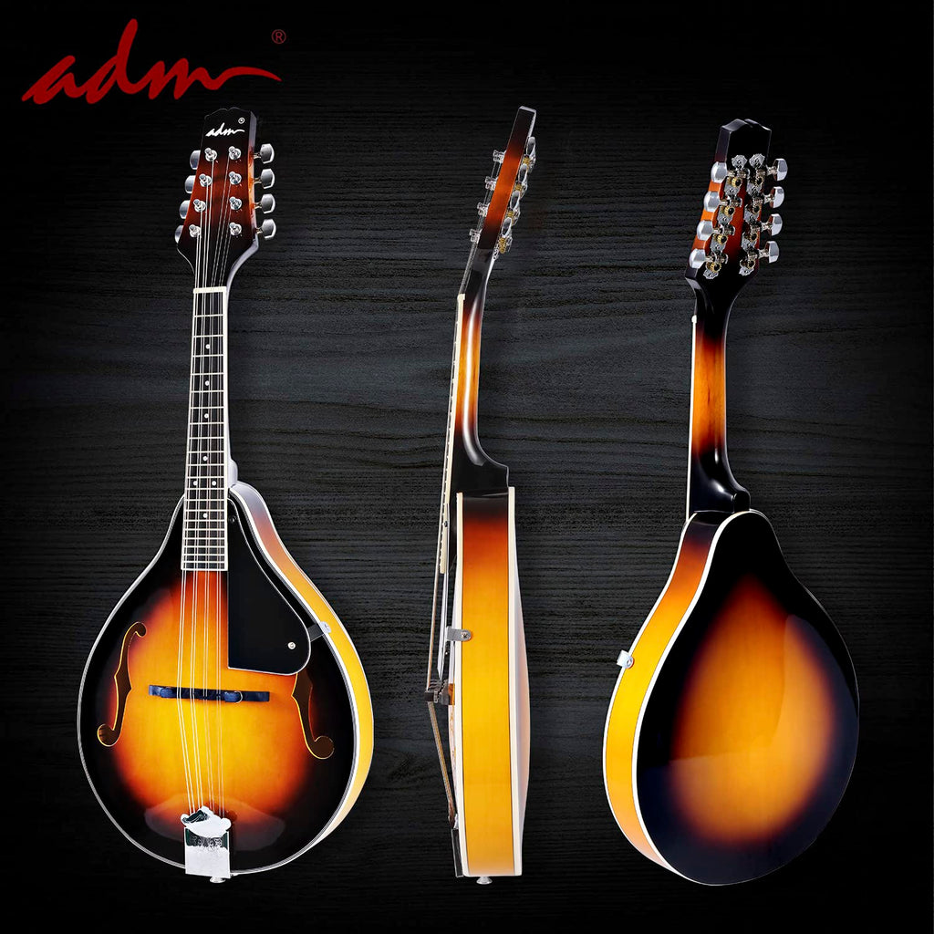 Wood A Style Mandolin Instrument Kit with Bag C939407