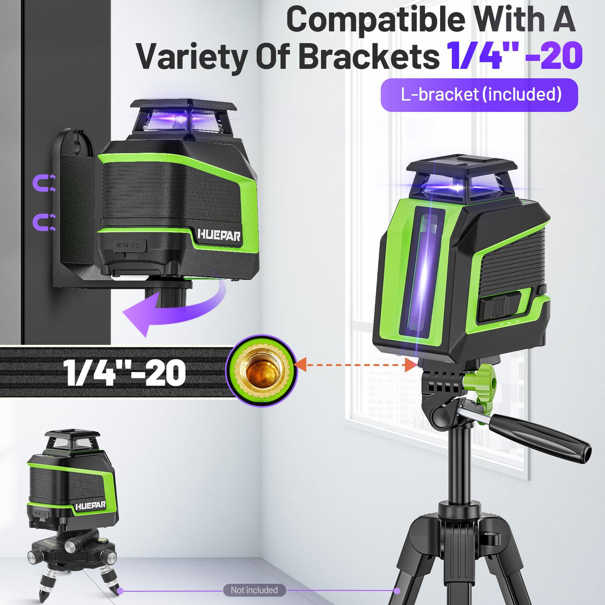 360° Self Leveling Laser Level with Pulse Mode Z76322