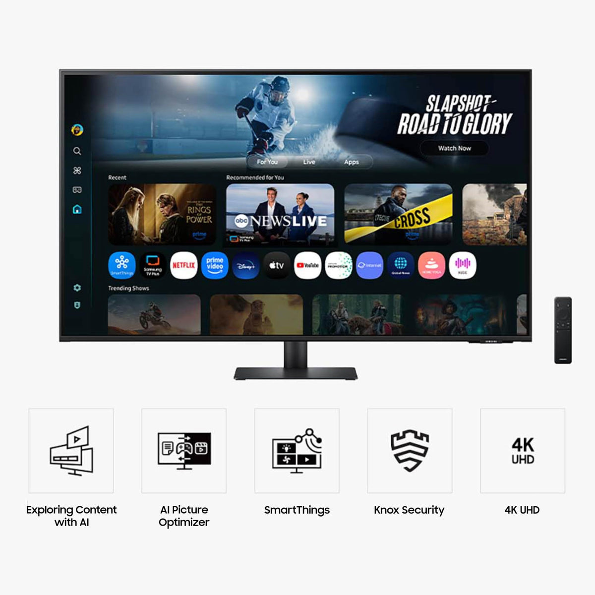 43” 4K UHD Smart Monitor T717475