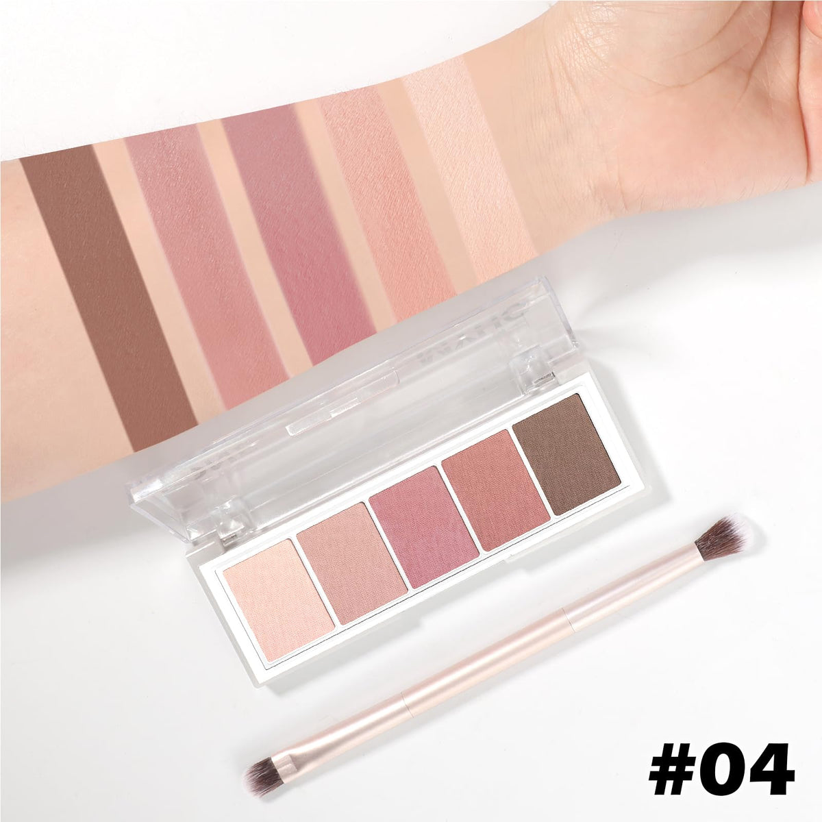 5 Colors Matte Eyeshadow Palette Z42010