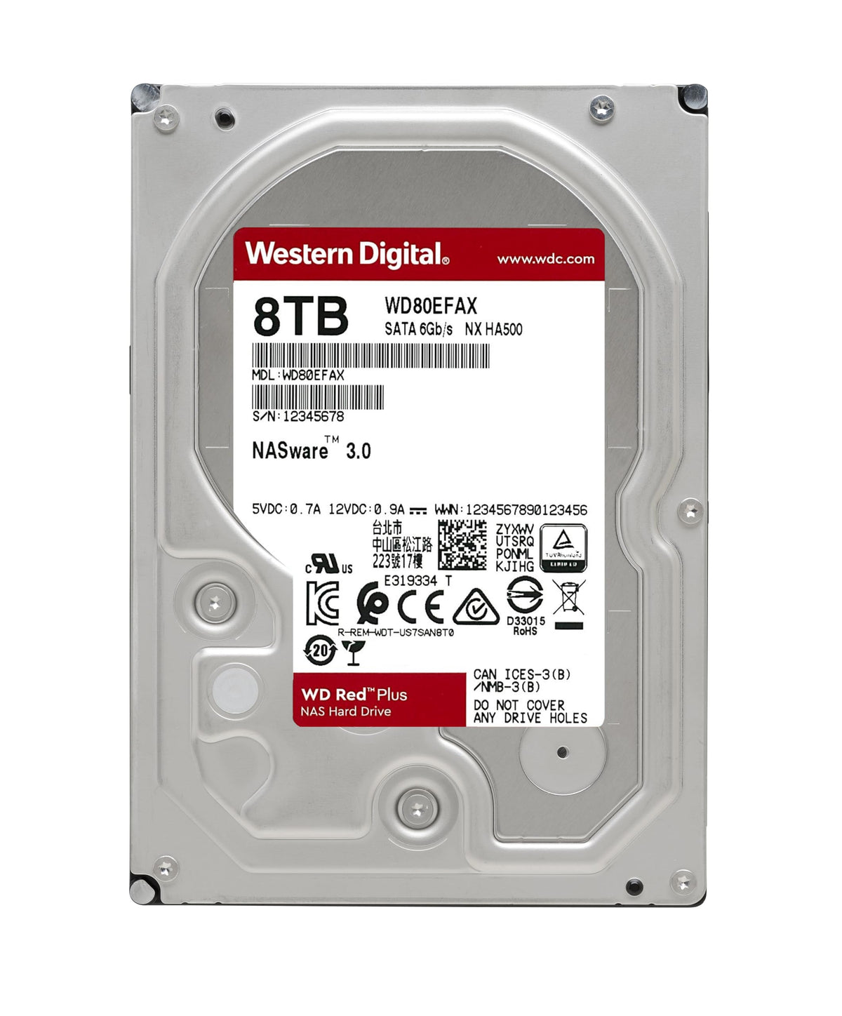 8TB NAS Internal Hard Drive HDD U309