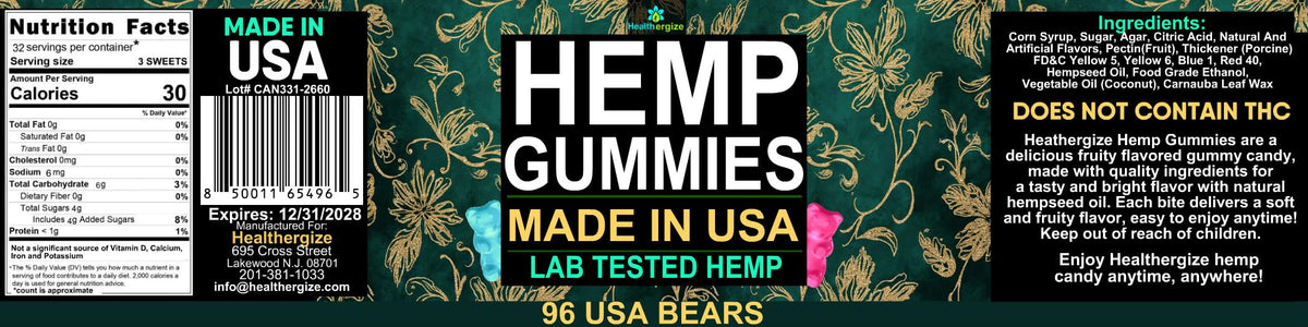 Hemp Gummies O709