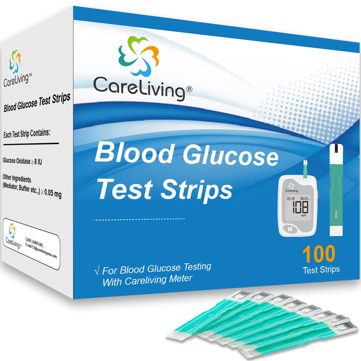 Blood Glucose Test Strips 100 Count R44227