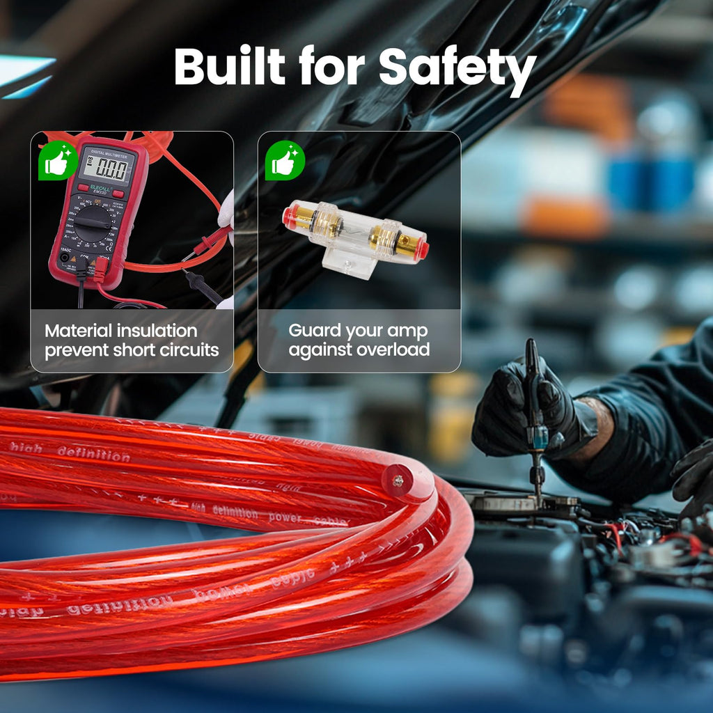 Car Amplifier Wiring Kit I7092