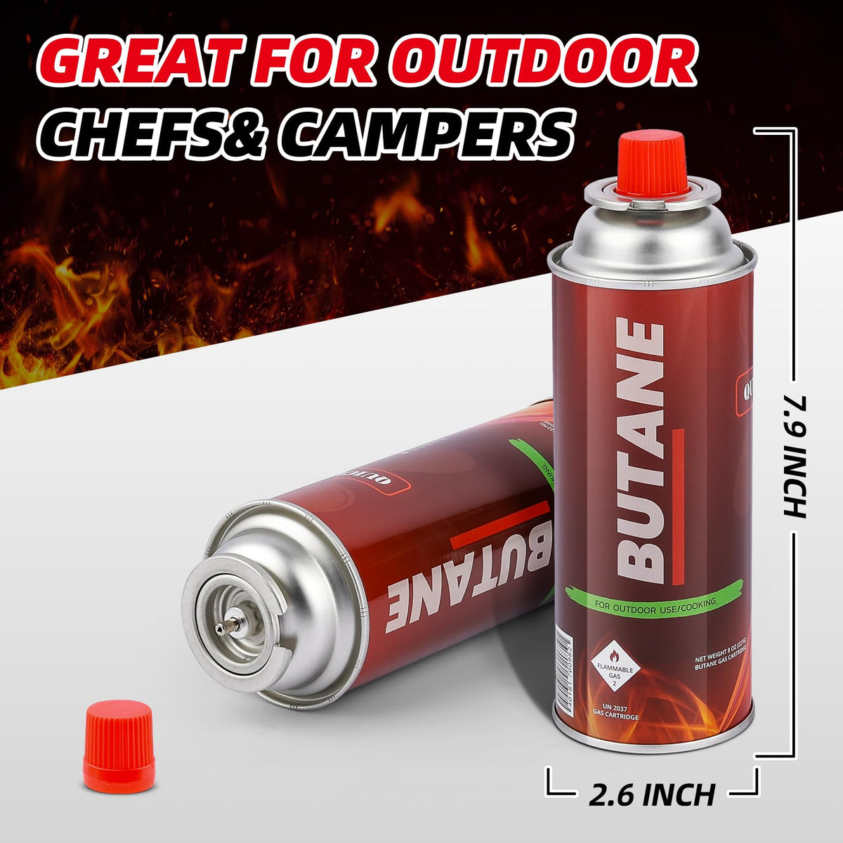 Butane Fuel Canister 28 Pack M6842