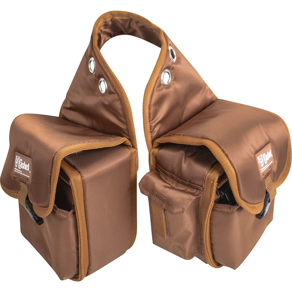 Brown Medium Rear Saddle Bag O748