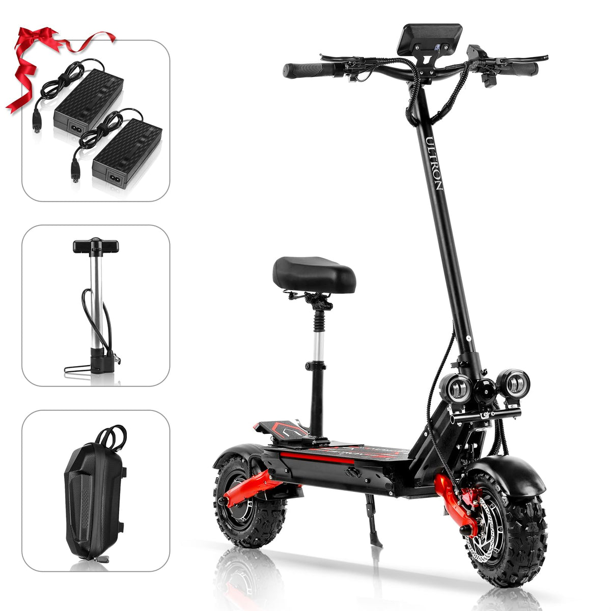 Electric Scooter with Seat A5550
