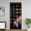 American Flag Blackout Door Curtain 34''W X 80''L E830898