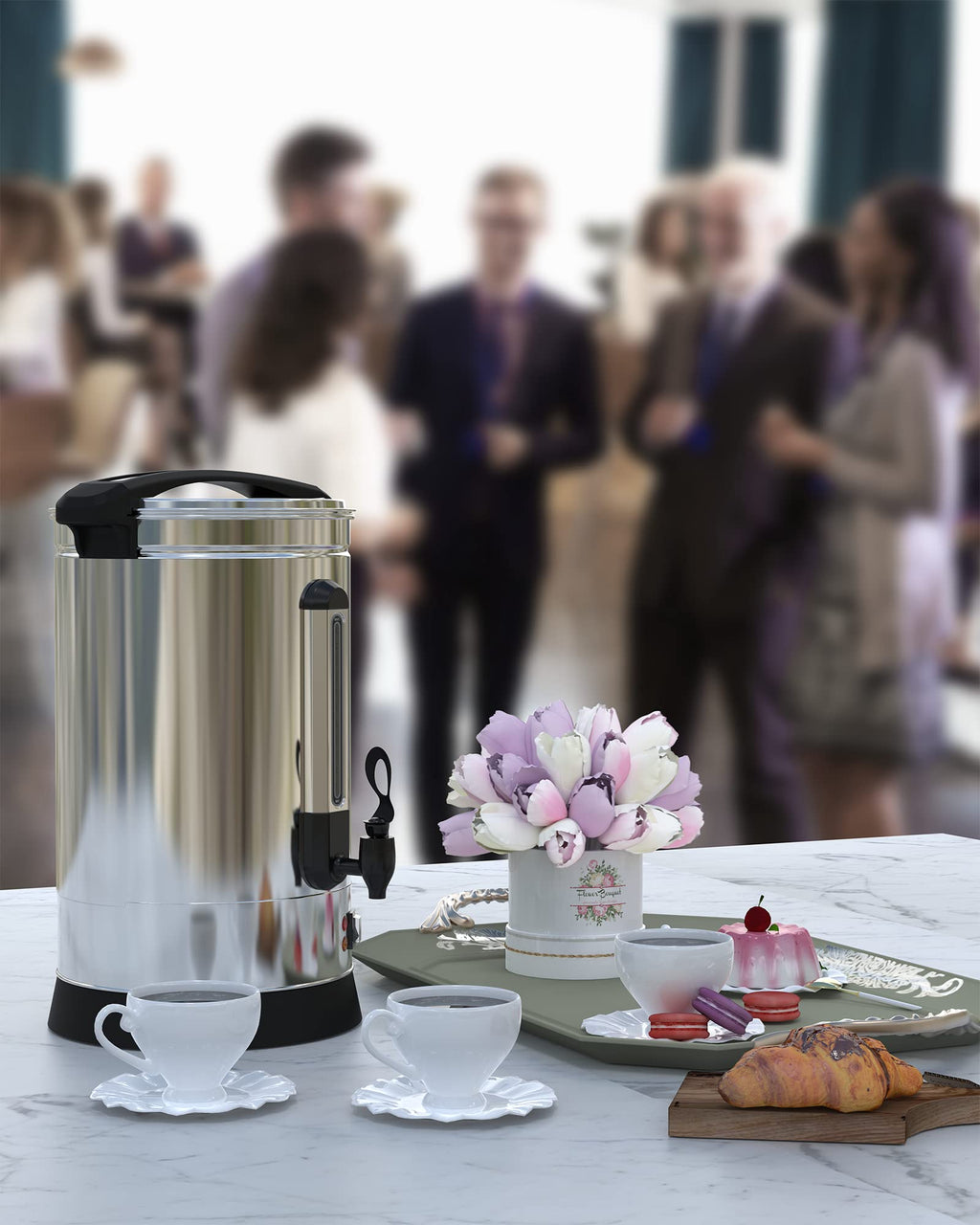 120 Cup Stainless Steel Electric Coffee Urn G29747