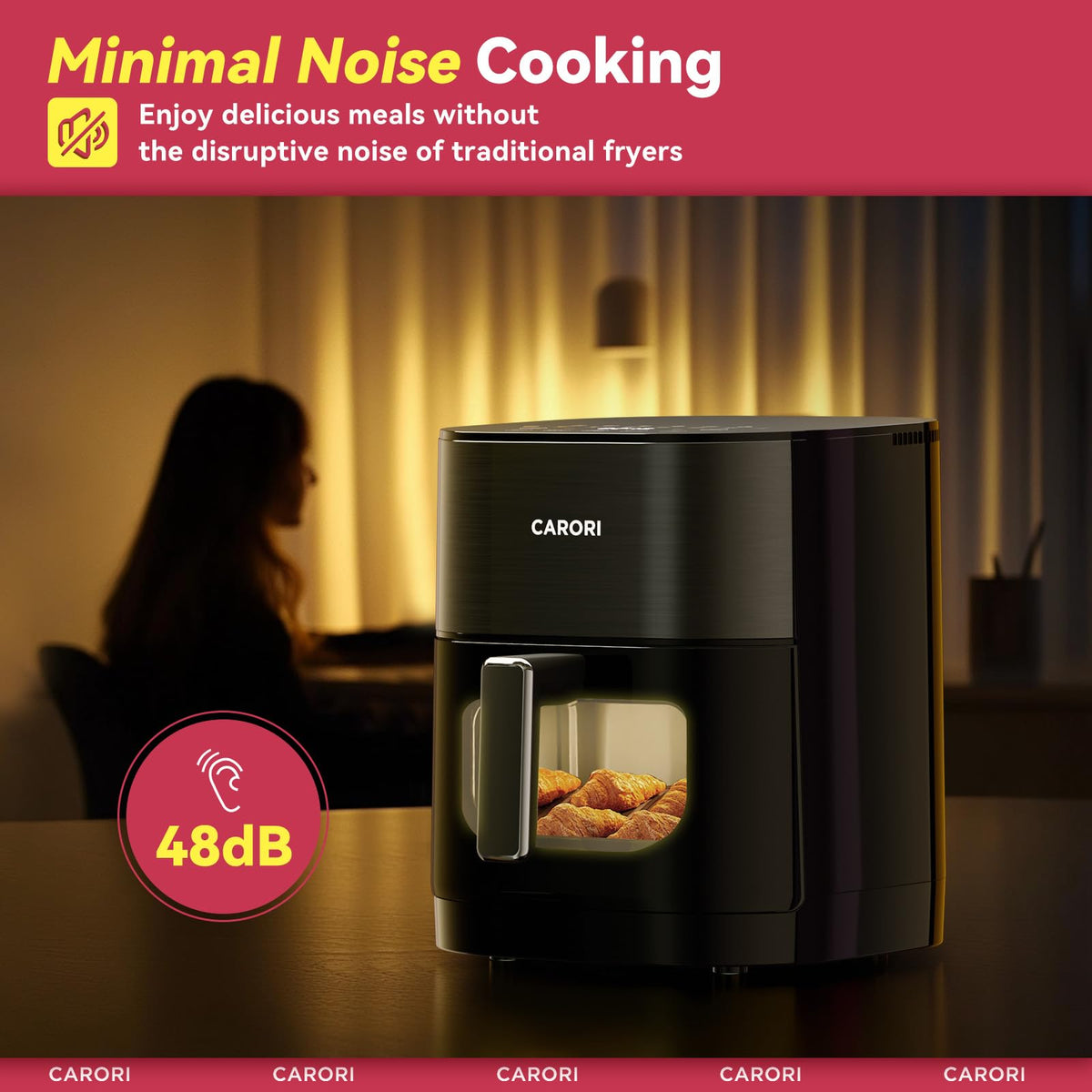 14-in-1 6Qt Air Fryer with Viewing Window D50921
