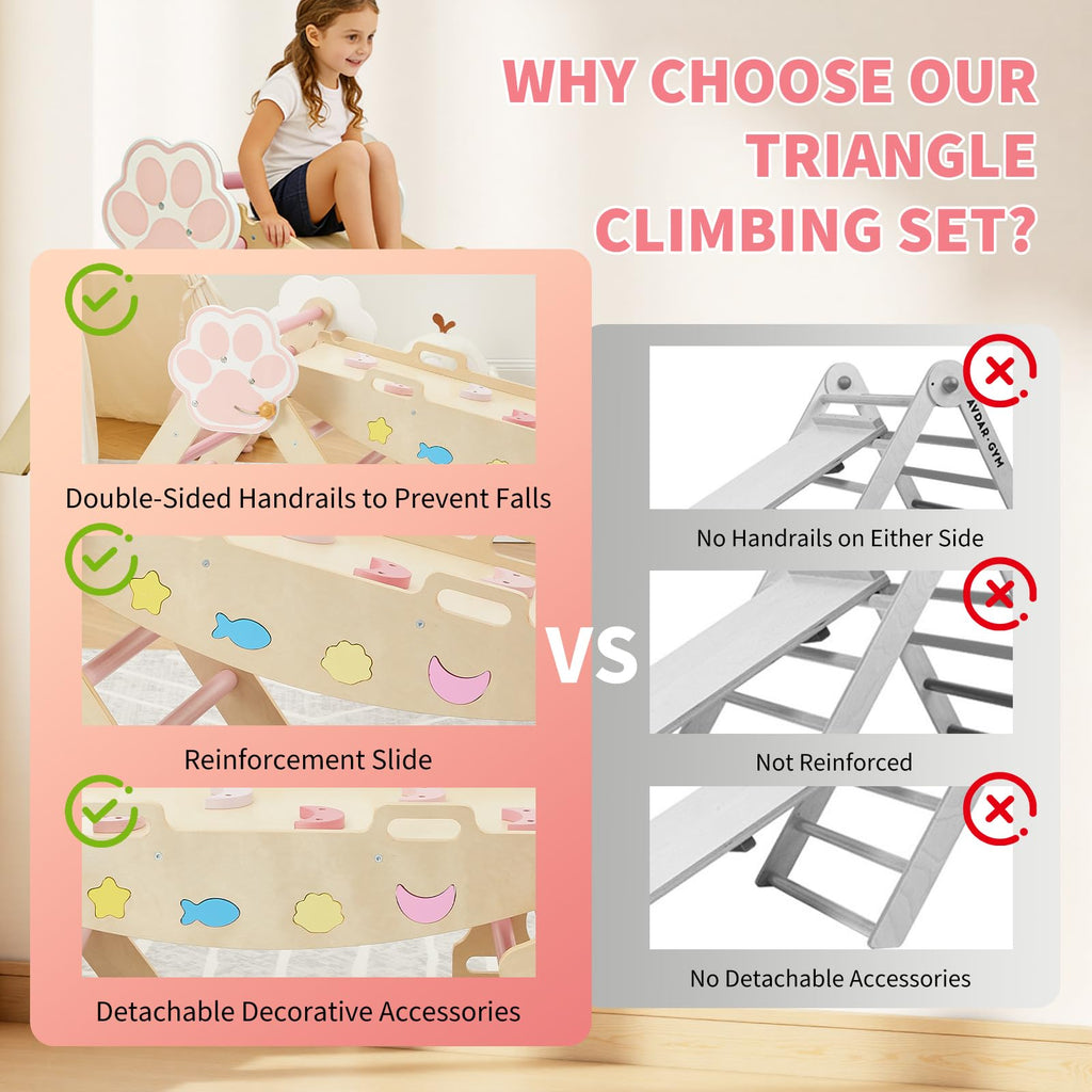7-in-1 Triangle Climbing Set Z926