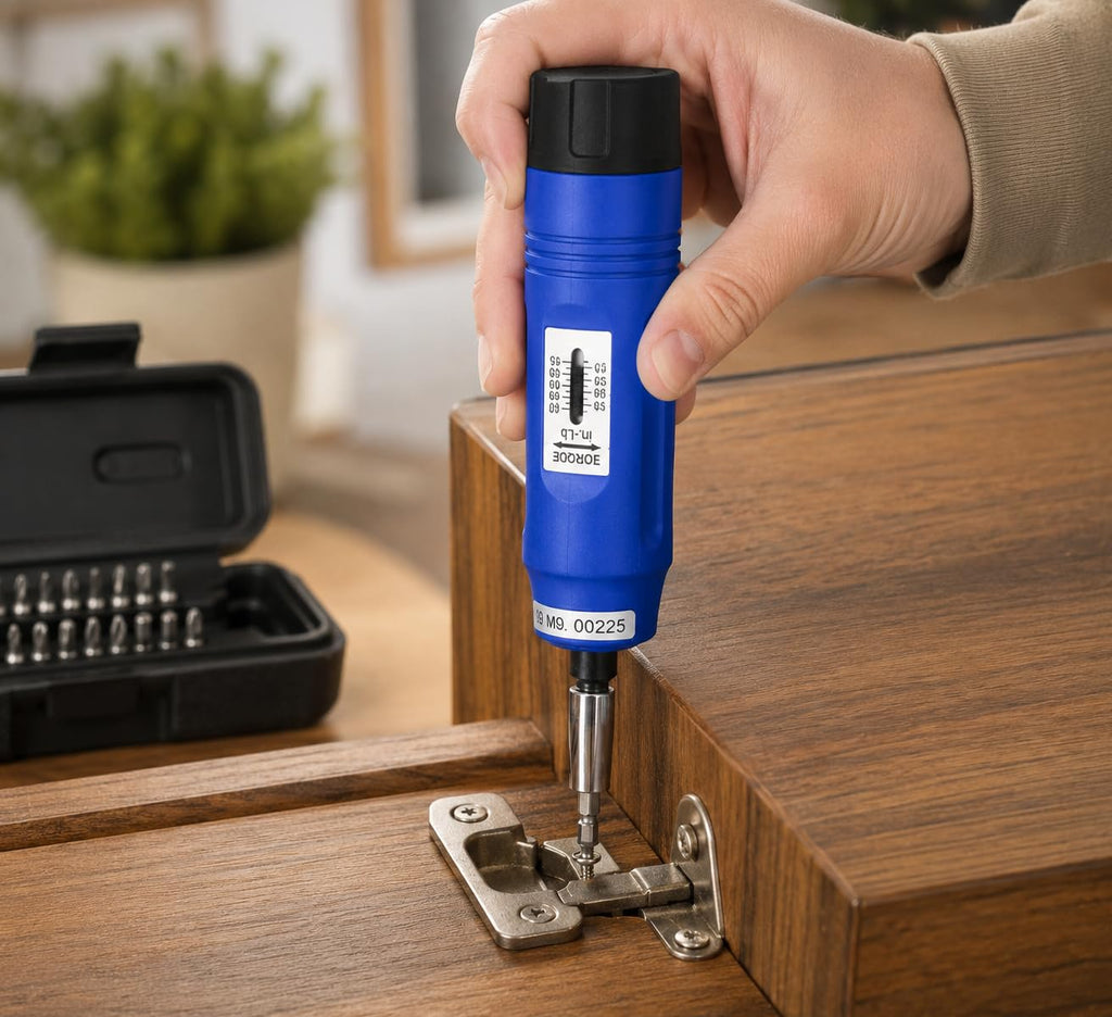 21-Piece Adjustable Torque Screwdriver Set 1/4-Inch Drive I23587