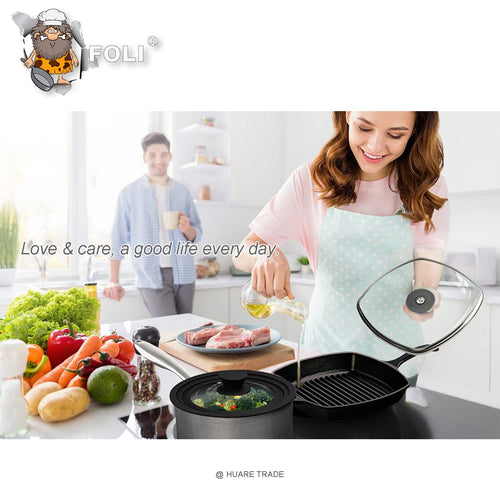 10.5" Vented Square Glass Lid W96172